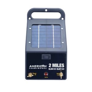 AMERICAN FARMWORKS 2 MILE ELECTRIC FENCE ENERGIZER